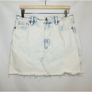 Abercrombie & Fitch Denim Skirt Women Zoe Natural Rise Vintage‎ A-Line Y2K 31/12